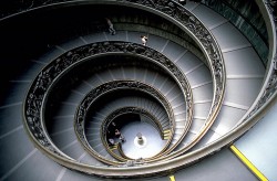 escalier des musées du Vatican, dit de Bramante