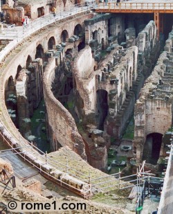 Arène du Colisée de Rome