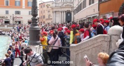 Réglementation autour des fontaines de Rome