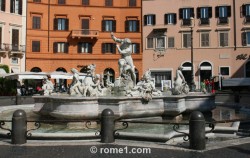 fontaine de  Neptune, place Navona