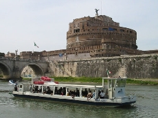 Rome en bateau