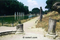 villa Hadrien, le canope