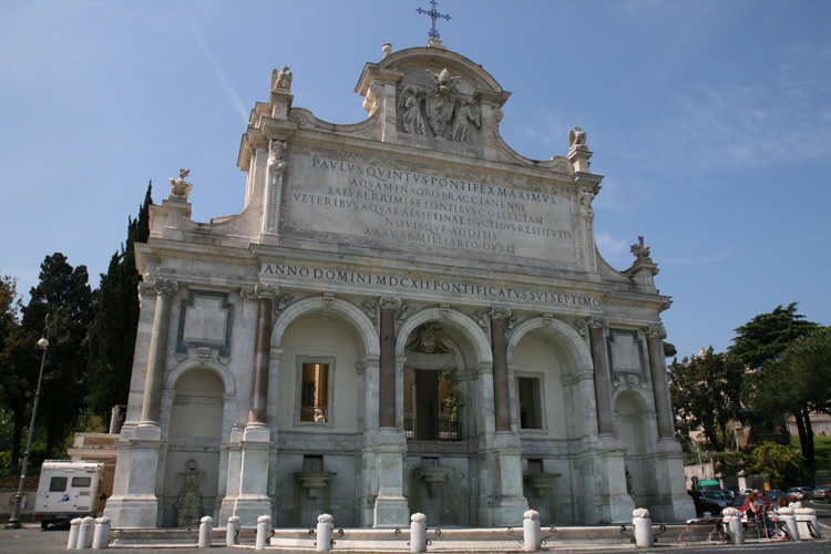 fontaine de l'Acqua Paola