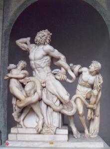 laocoon et ses fils aux musées du Vatican