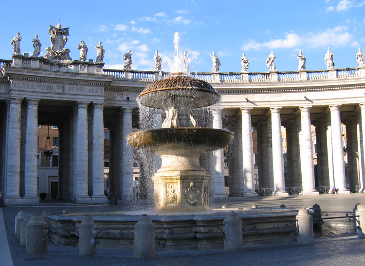 Fontaines jumelles du Vatican