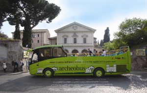 Bus touristiques à Rome