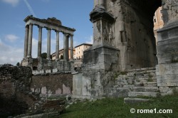 arc de septime sévère à Rome