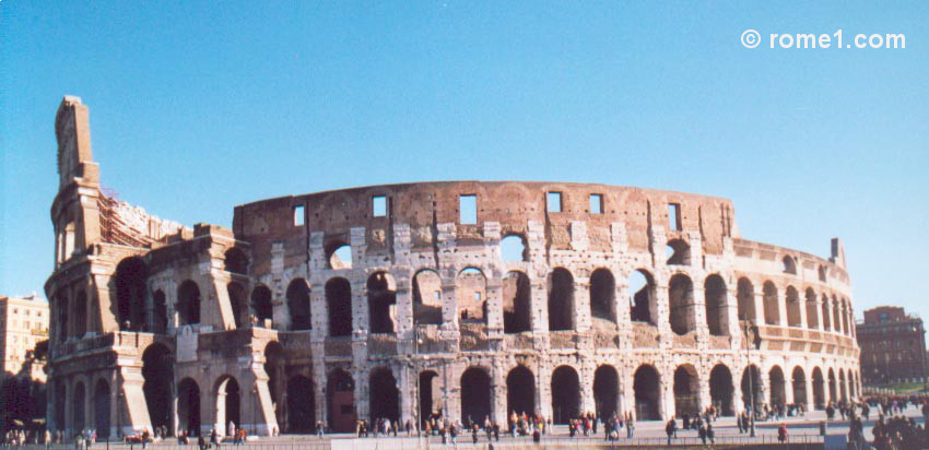 Colisée à Rome par rome1.com