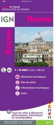 plan de rome IGN vente en ligne