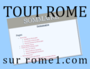 sommaire tout Rome
